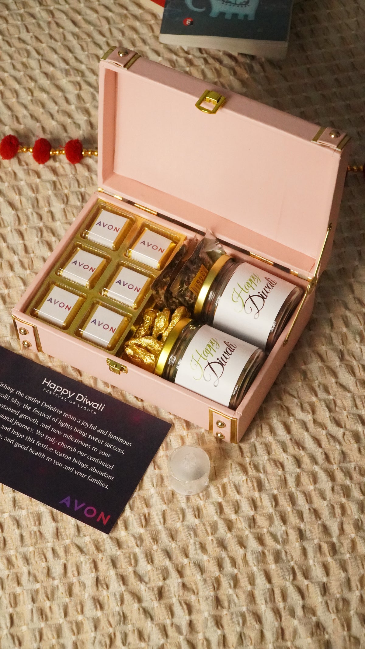 Pink Trunk Hamper