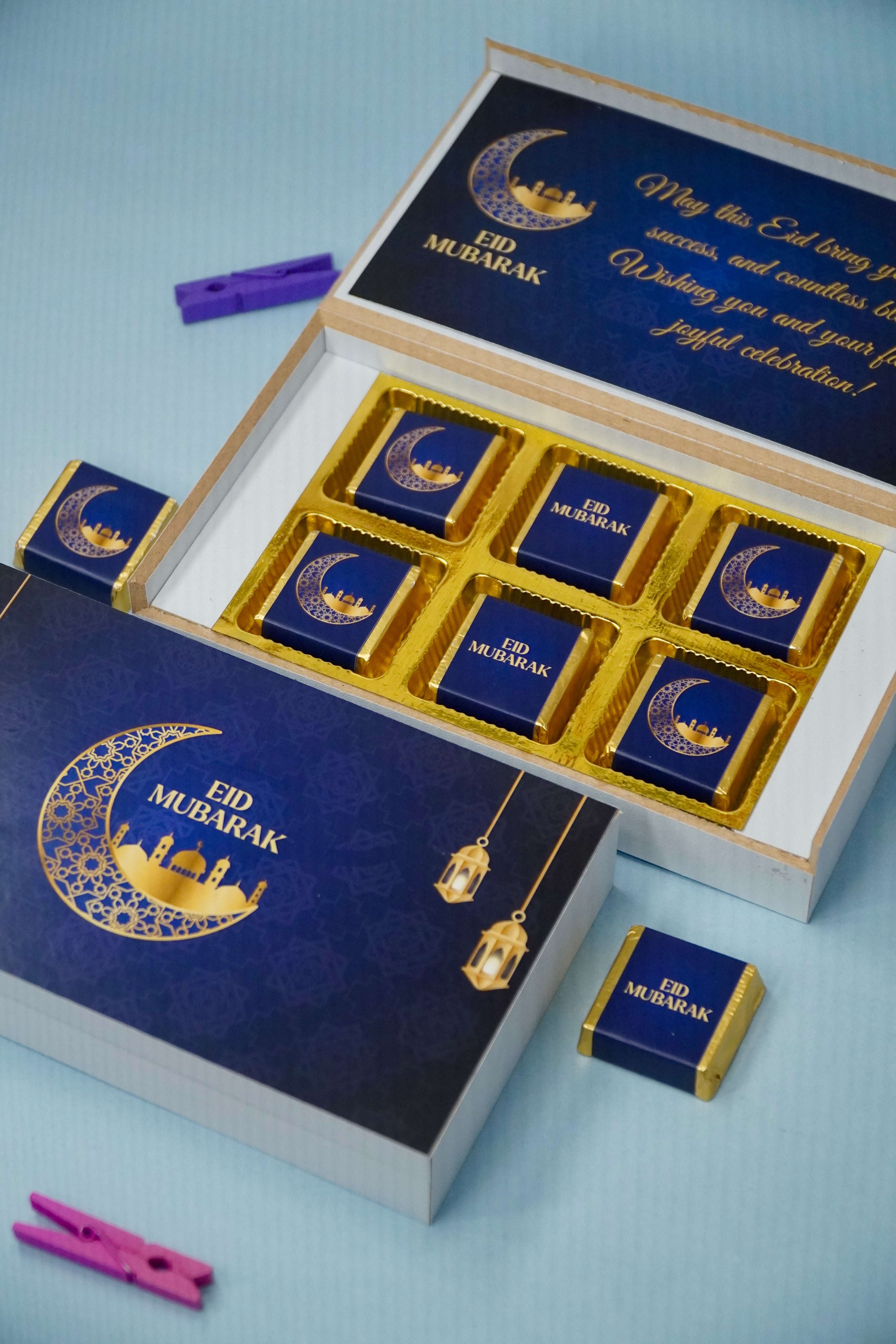 Eid Mubarak Chocolate Box