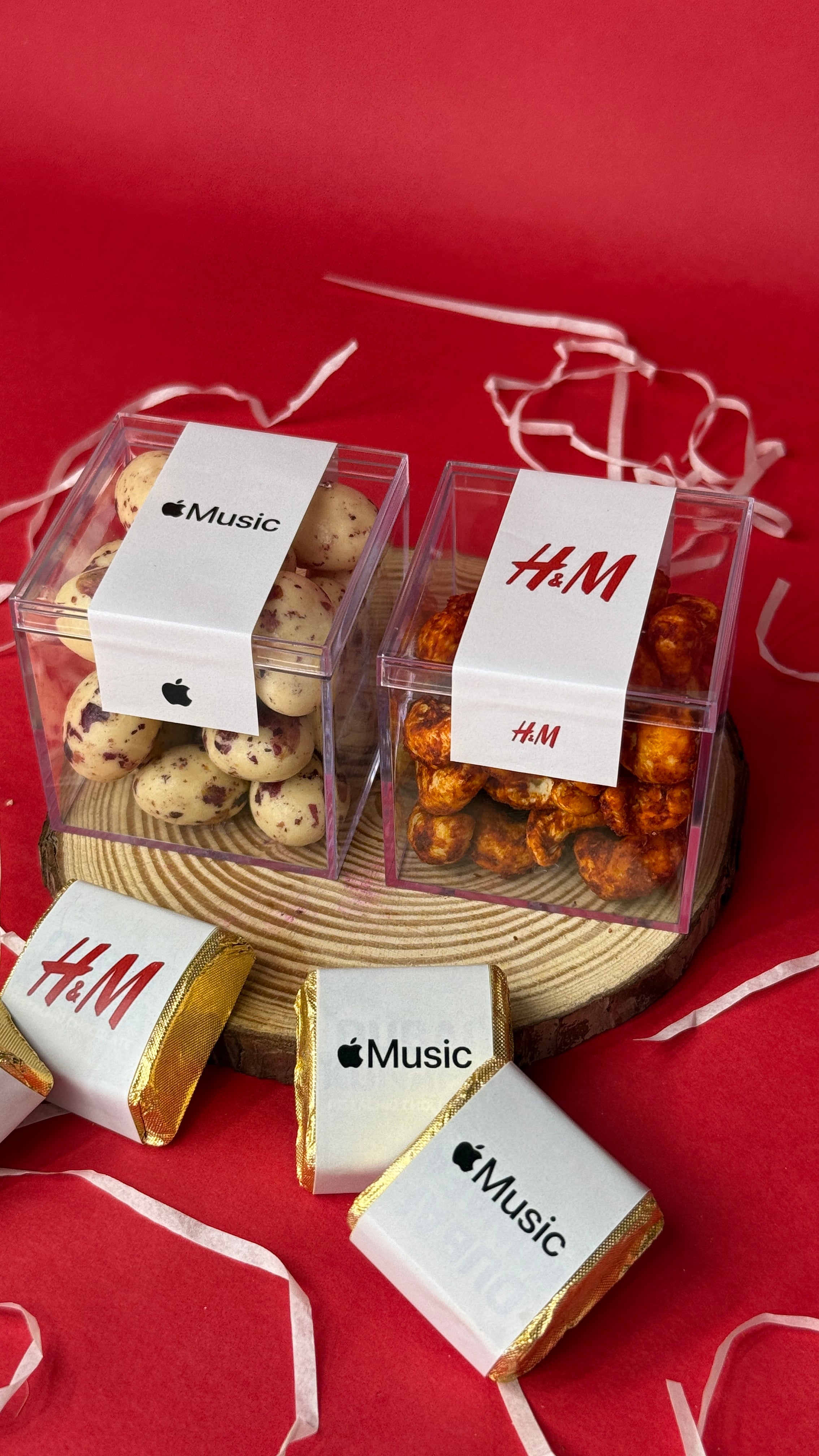 Customised White Floral Box For Corporates Gifting