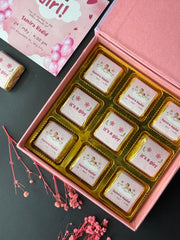 It's a girl with Personalised everything  (9pcs)