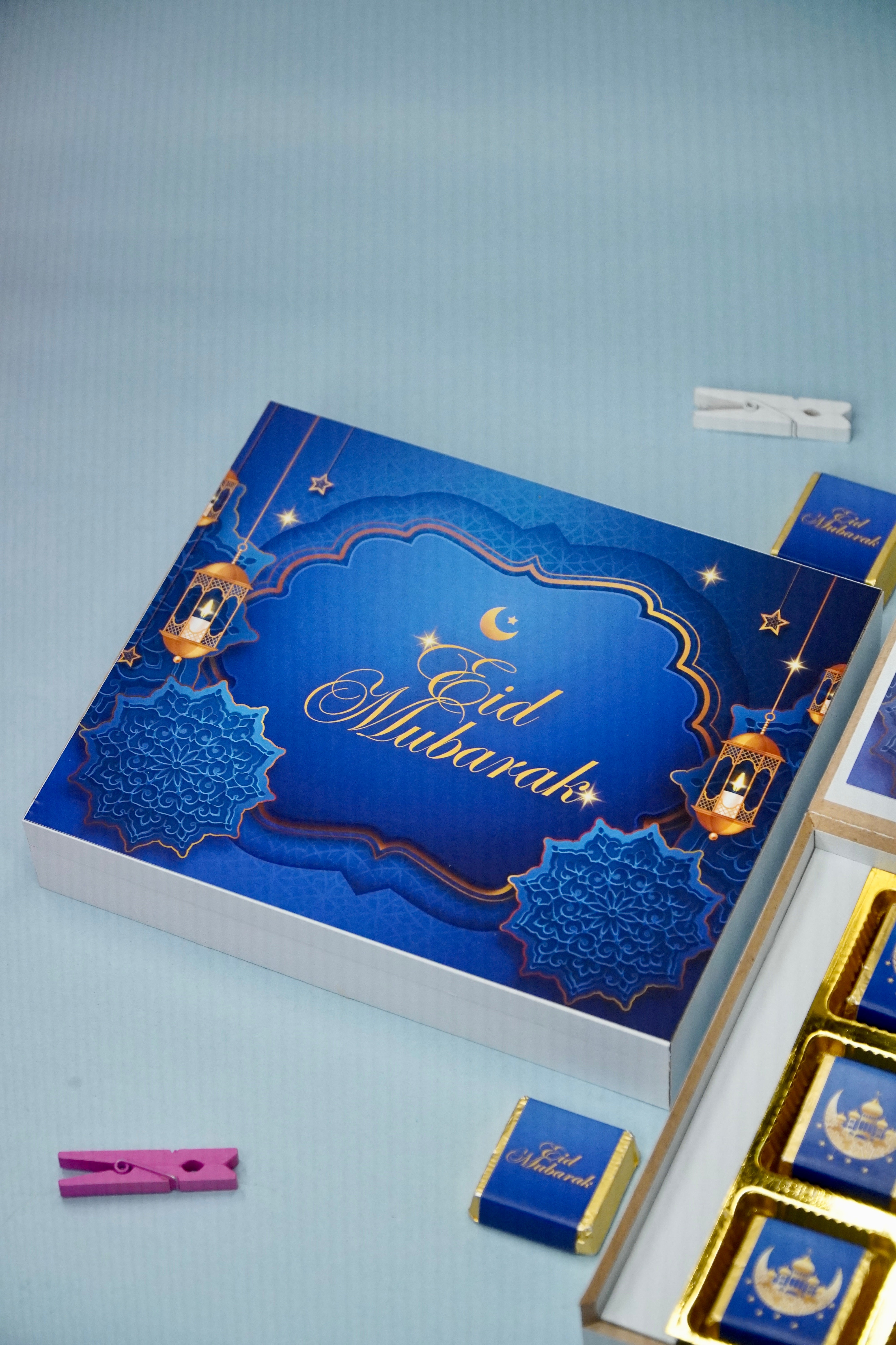 Eid Mubarak Chocolate Box (9pcs)