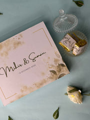 Personalised Wedding Chocolate box (9 Chocolate)