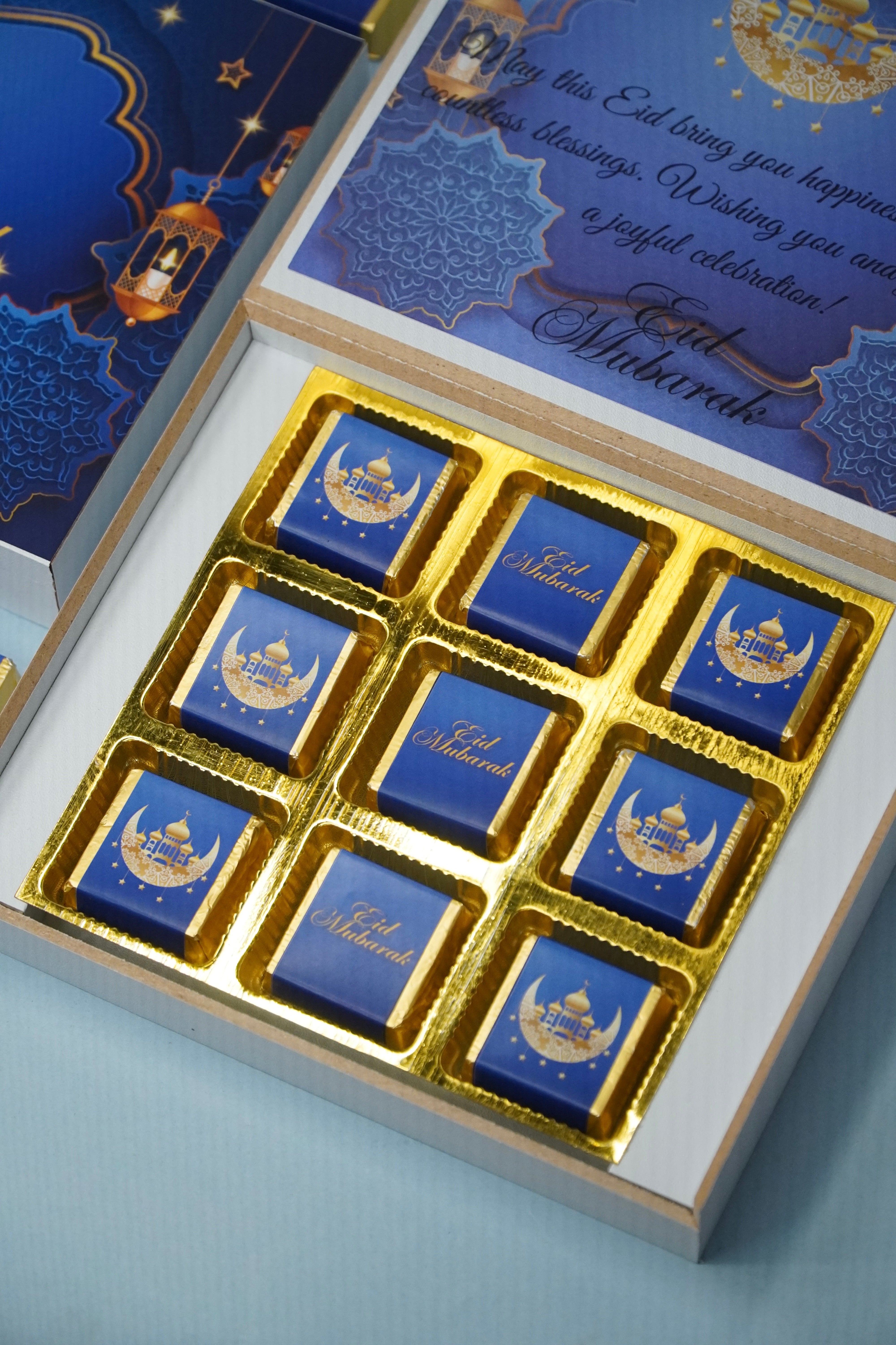 Eid Mubarak Chocolate Box (9pcs)